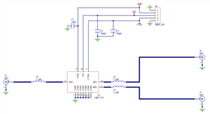 Schéma - Qorvo Outil de développement RF QPC7512